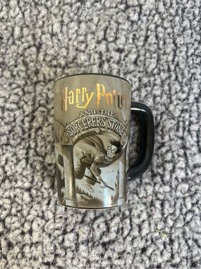 Harry Potter 'Sorcerer's Stone' Ceramic Mug - Gray and Black